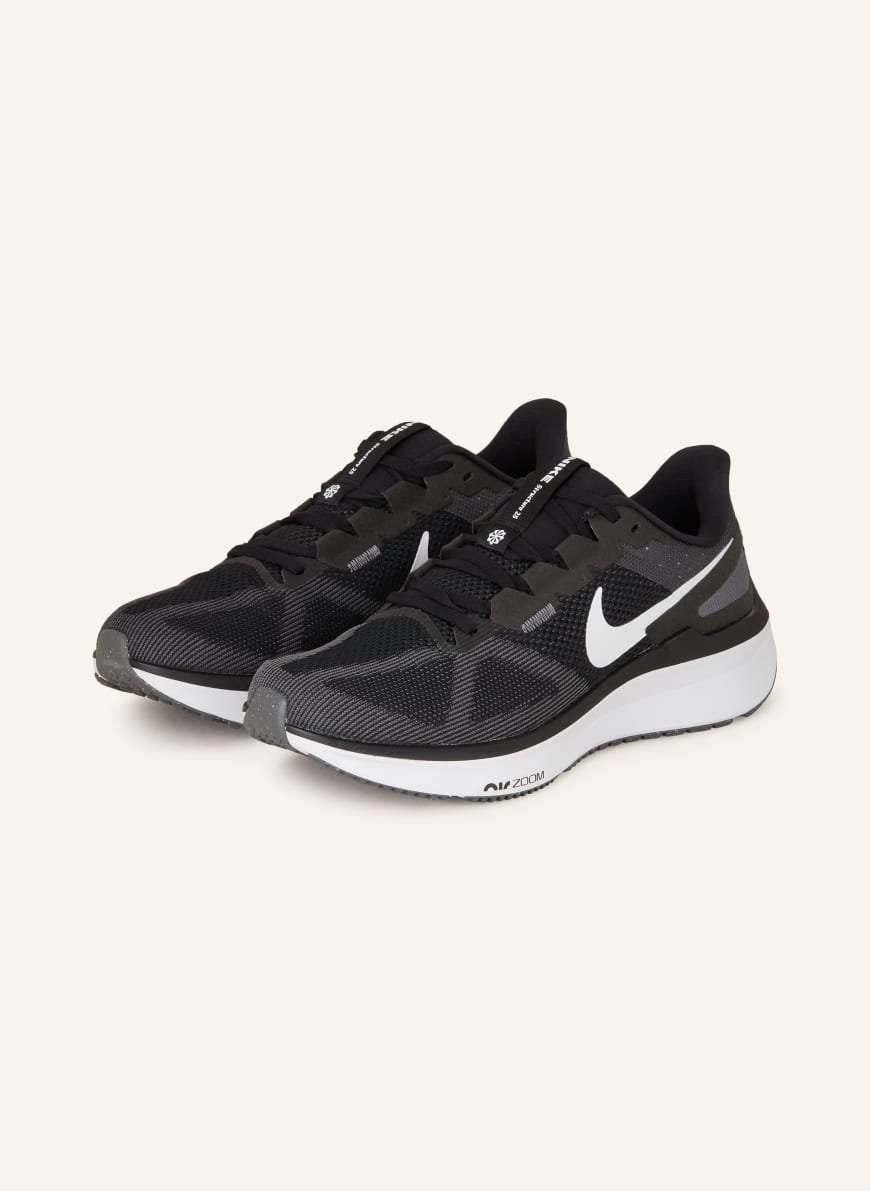 Nike Running shoes AIR ZOOM STRUCTURE 25 in black/ white/ gray