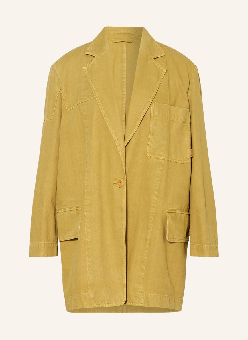 【関税込み】max mara 'Dizzy' blazer Max Mara Oversized blazer DIZZY in dark yellow