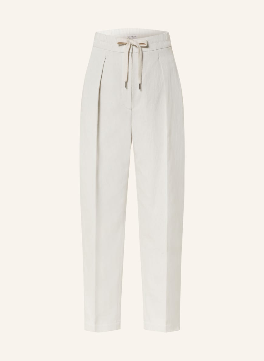 パンツ BRUNELLO CUCINELLI Monile joggers White Brunello Cucinelli Monile Joggers - White - Women