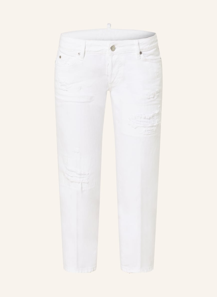 DSQUARED2 7/8-Jeans CAPRI: 100 WHITE
