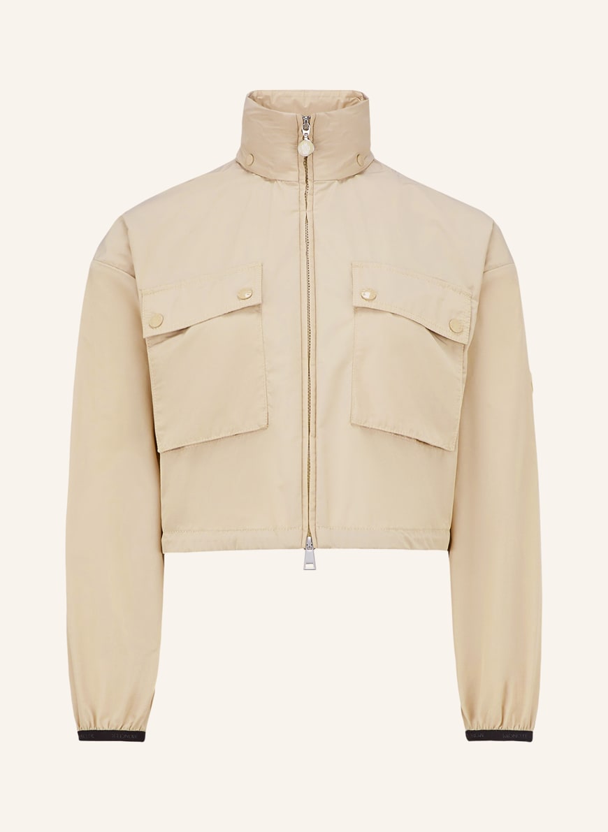 【関税込み】Moncler ベージュ Leda ジャケット Moncler: ベージュ Leda ジャケット | SSENSE 日本