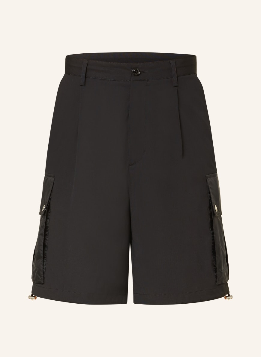 ショートパンツ MONCLER Women Shorts  Burmudas K10988H00006829H7 999 Black MO918H0002189AVN-778-FRONT.jpg