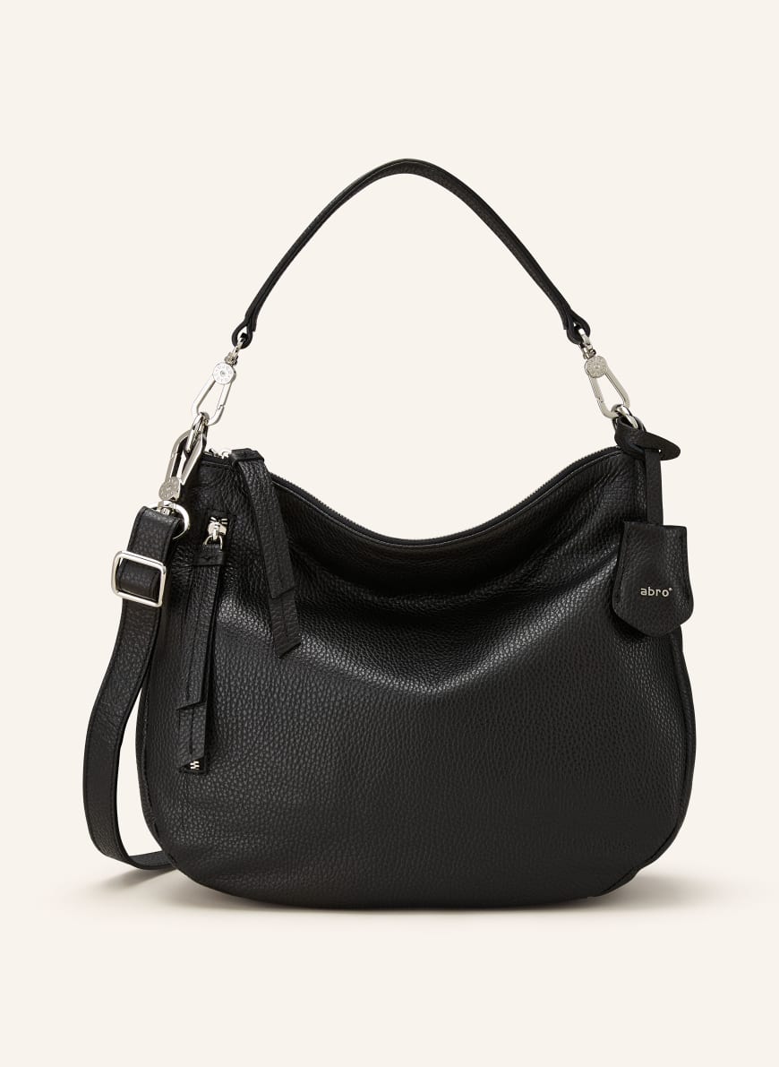 Abro Adria Sac Ã Main Abro Abro Leather Adria Hobo Bag Juna L Zinc