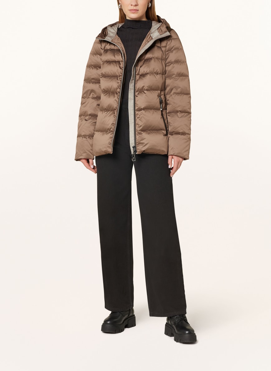 GIL BRET Down jacket in brown