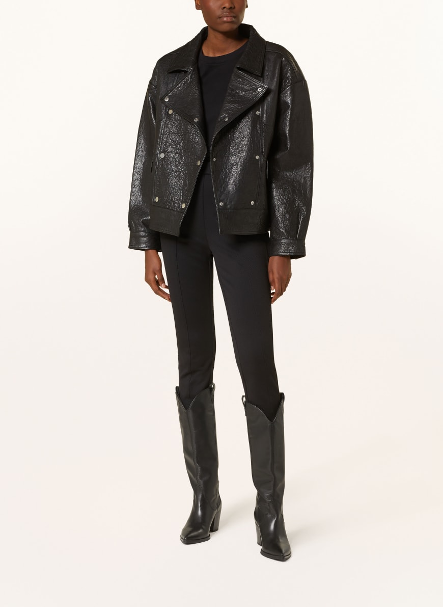 Breuninger lederjacke clearance