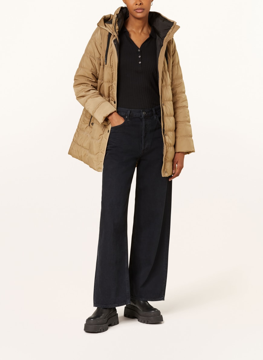FUCHS SCHMITT Quilted jacket in camel