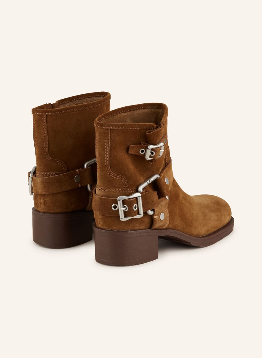 Ash wolf biker boots discount