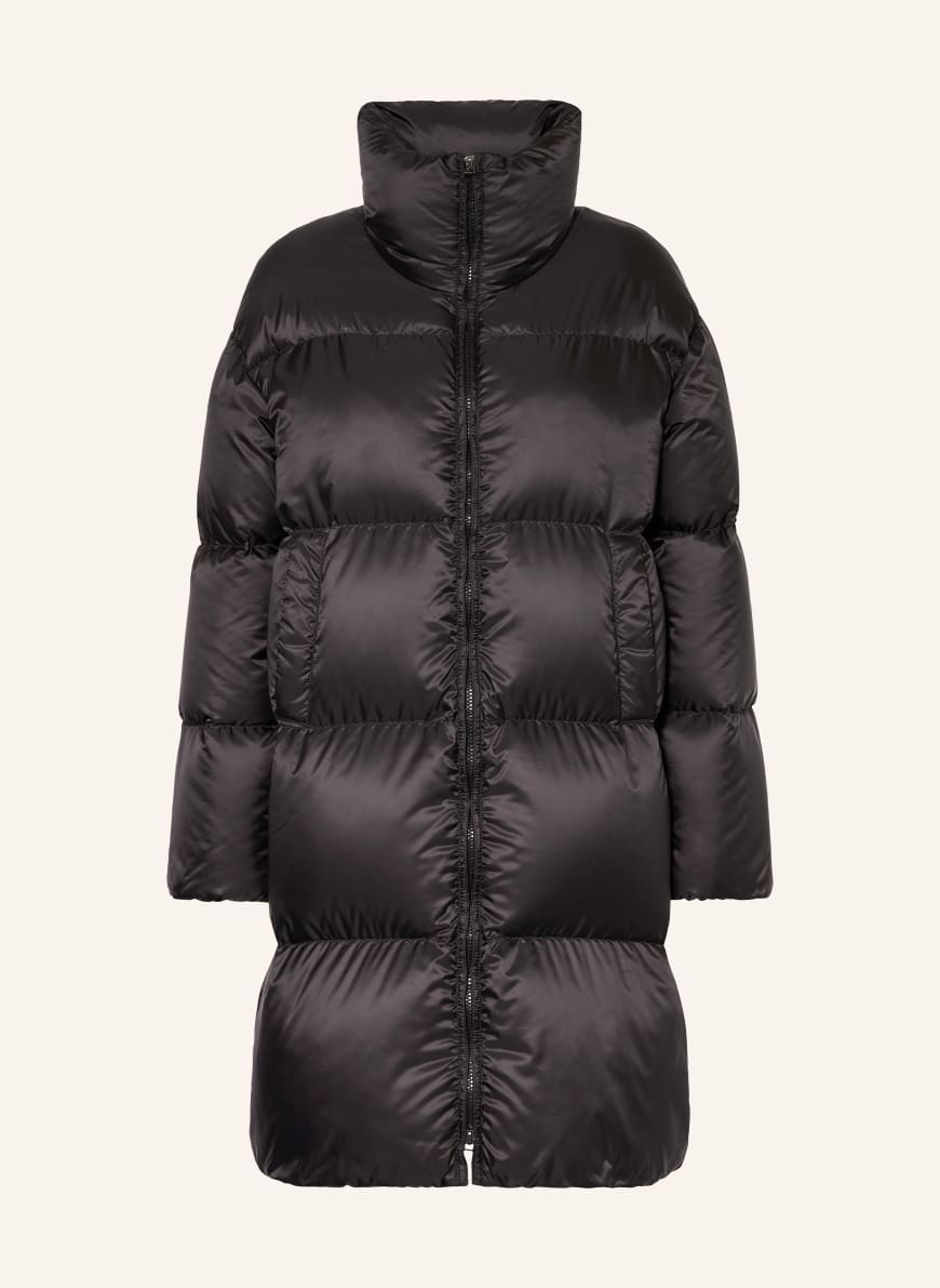 【返品不可】 Max Mara The Cube Płaszcz puchowy SEIBI kolor czarny ジャケット・アウター