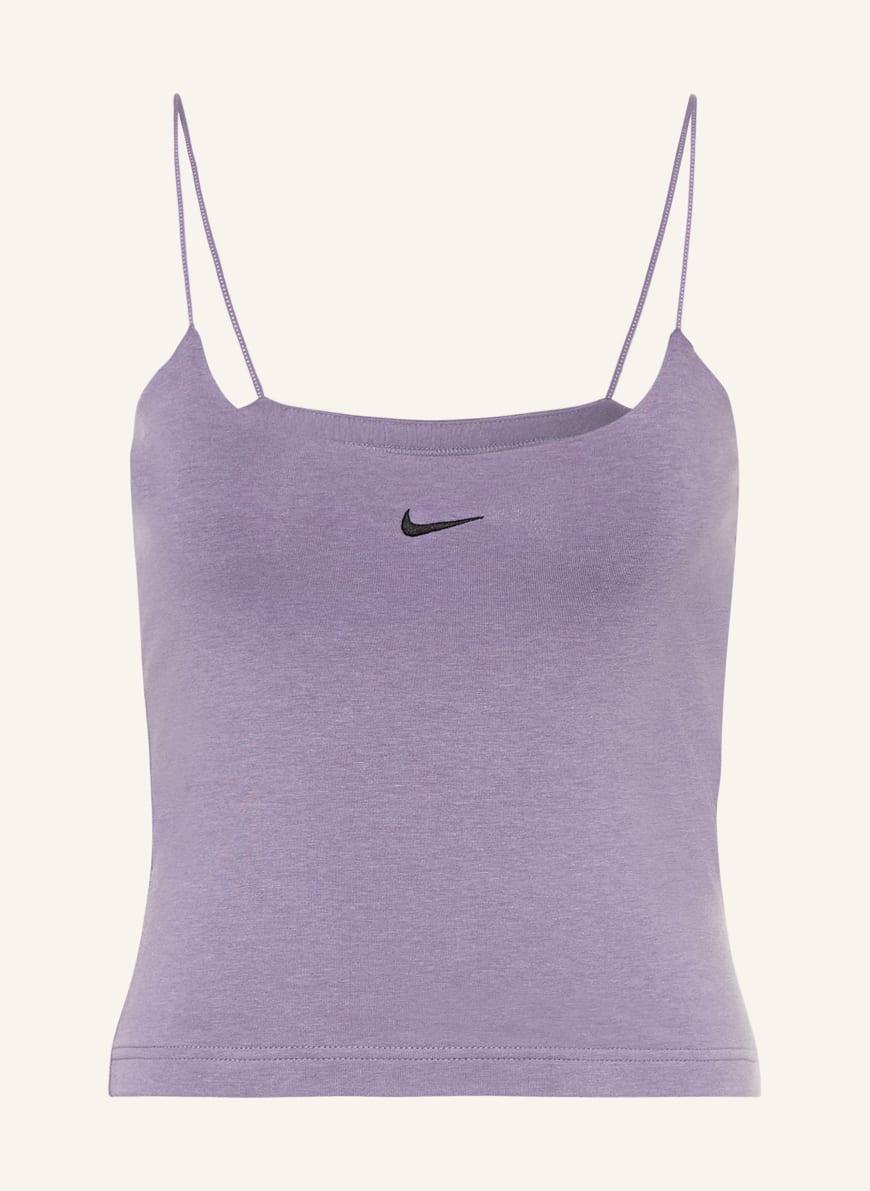 lavender nike crop top