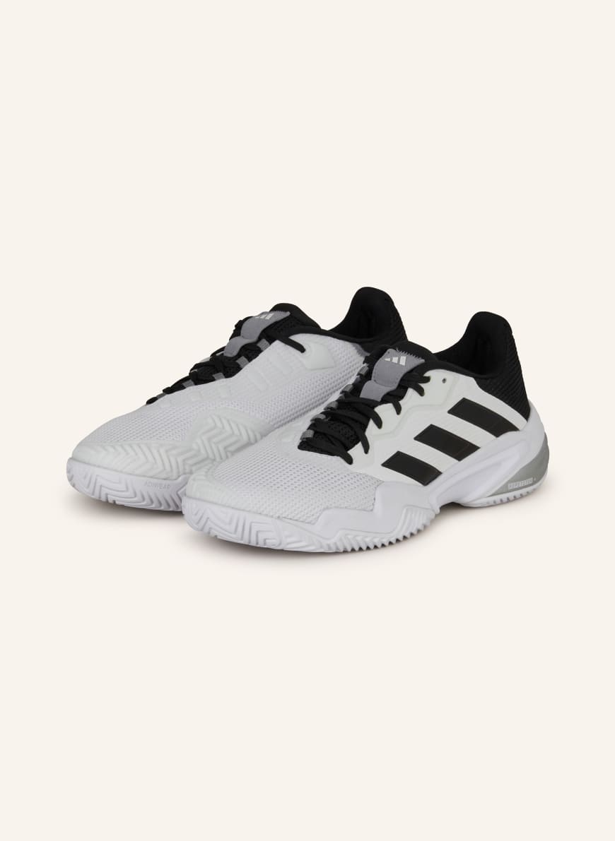 adidas Barricade 13 Tennisschuh: WEISS/ SCHWARZ