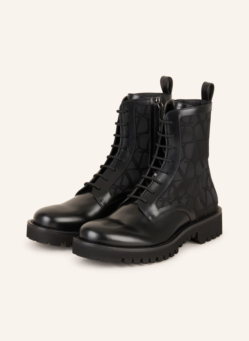 VALENTINO GARAVANI Lace up boots
