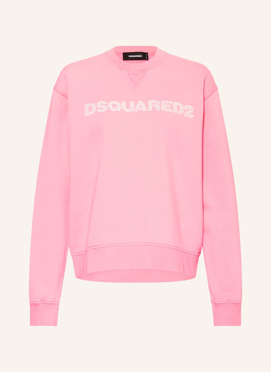 Dsquared pink sweatshirt on sale
