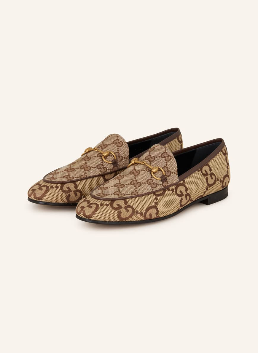 Gucci print loafers shop