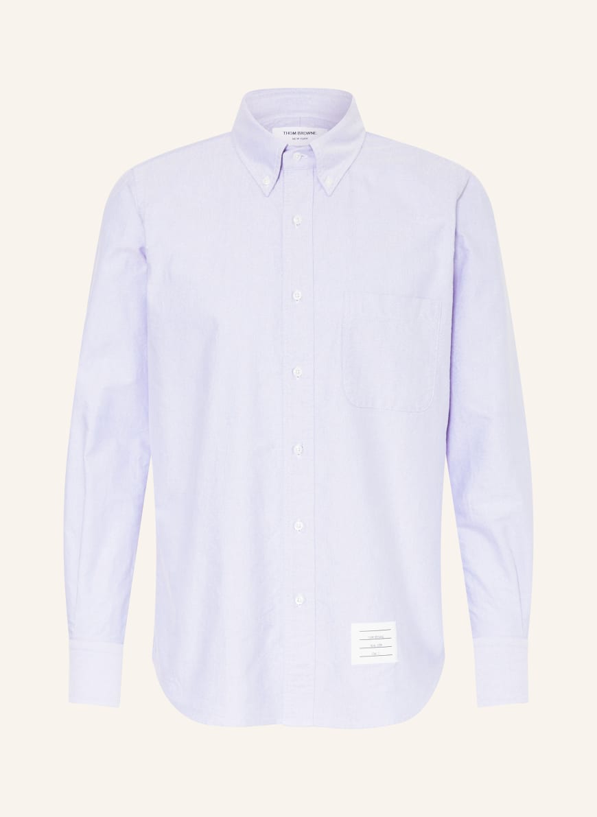 THOM BROWNE. Koszula oxford straight fit: JASNONIEBIESKI