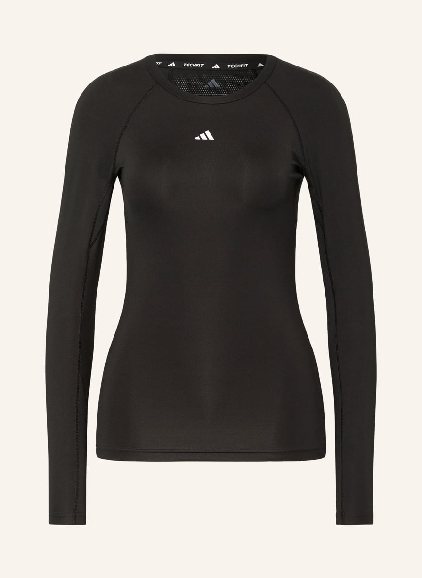 adidas Long sleeve shirt TECHFIT in black