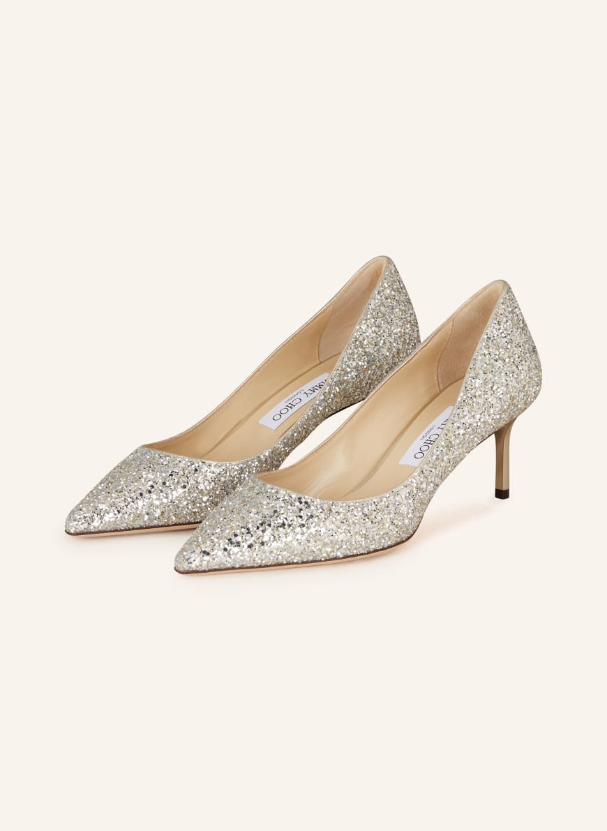 JIMMY CHOO Pumps ROMY 60 in silver