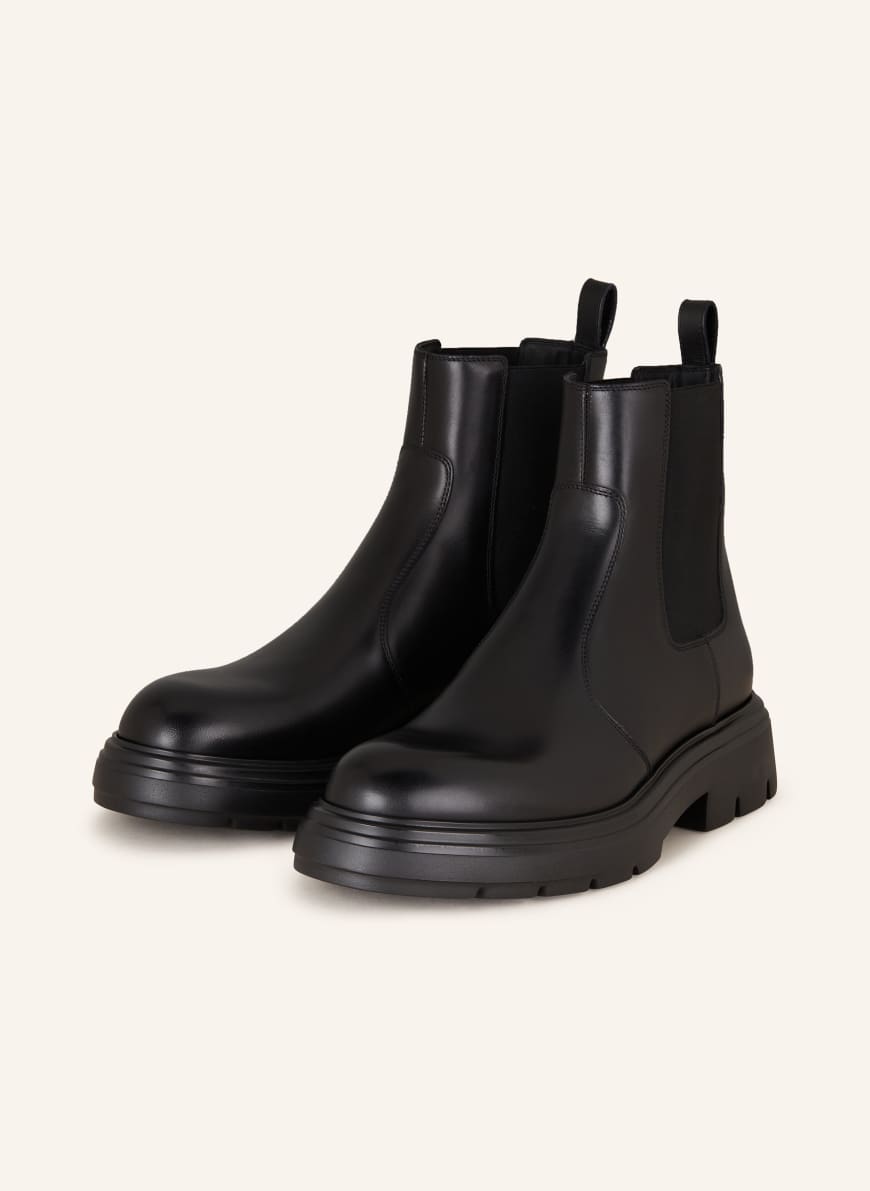 FERRAGAMO Chelsea boots DOLLIE in black