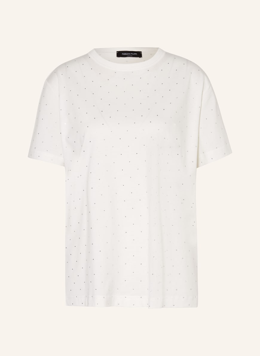 FABIANO FILIPPI フリンジTシャツ グレー フリンジ刺繍フレンチTシャツ｜ニコルの通販｜&mall（アンド
