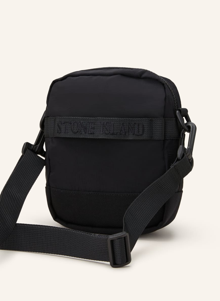 STONE ISLAND Umhangetasche in schwarz