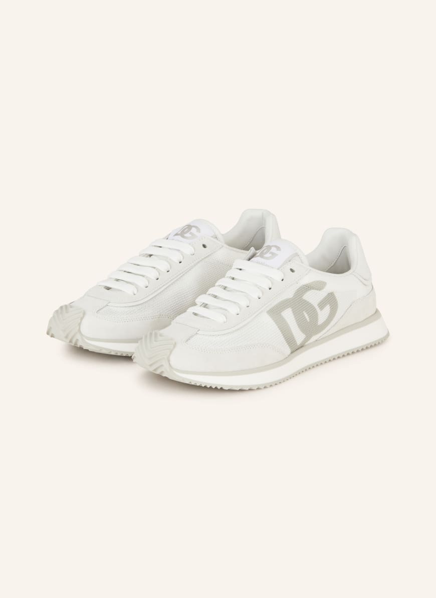 【Dolce Gabbana】SNEAKER BASSA DRAGON◆CS2288A5355 Mixed-material DG CUSHION sneakers in Black for Men