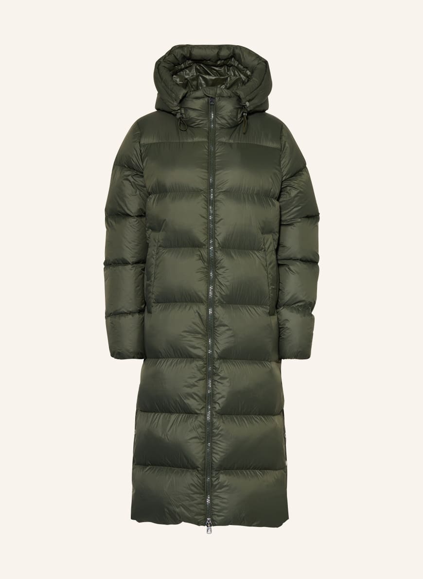 Daunen Mantel Hallhuber Daunenmantel Khaki Daunenmantel Oliv IQ