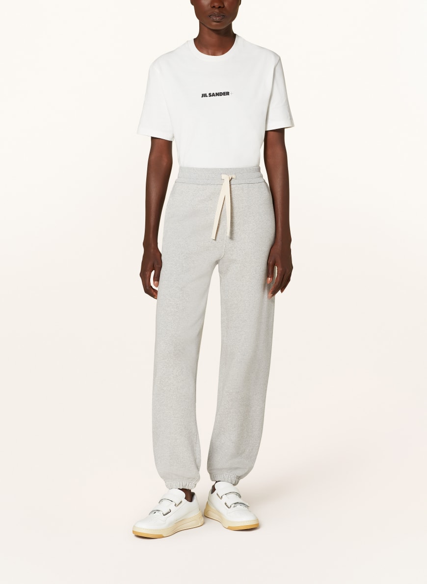JIL SANDER Sweatpants in light gray
