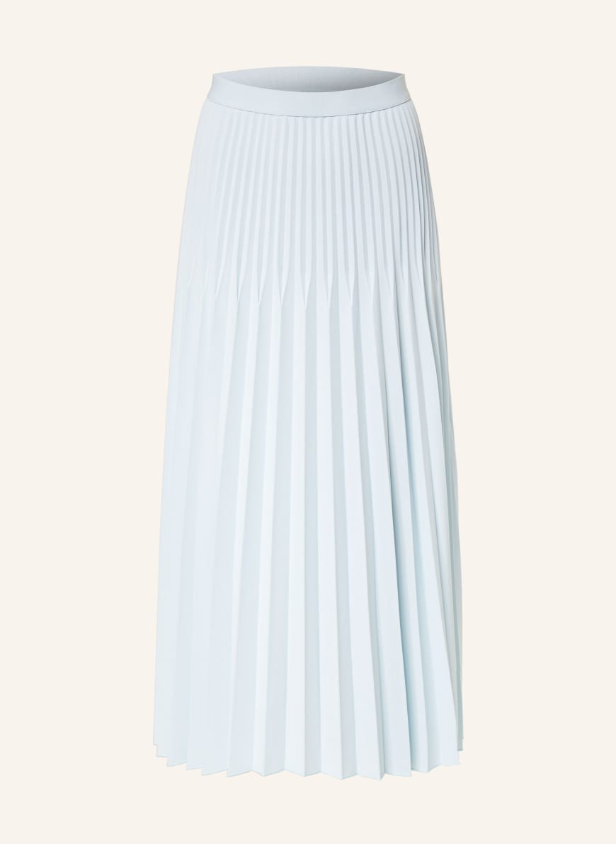 White knife pleated skirt 2025