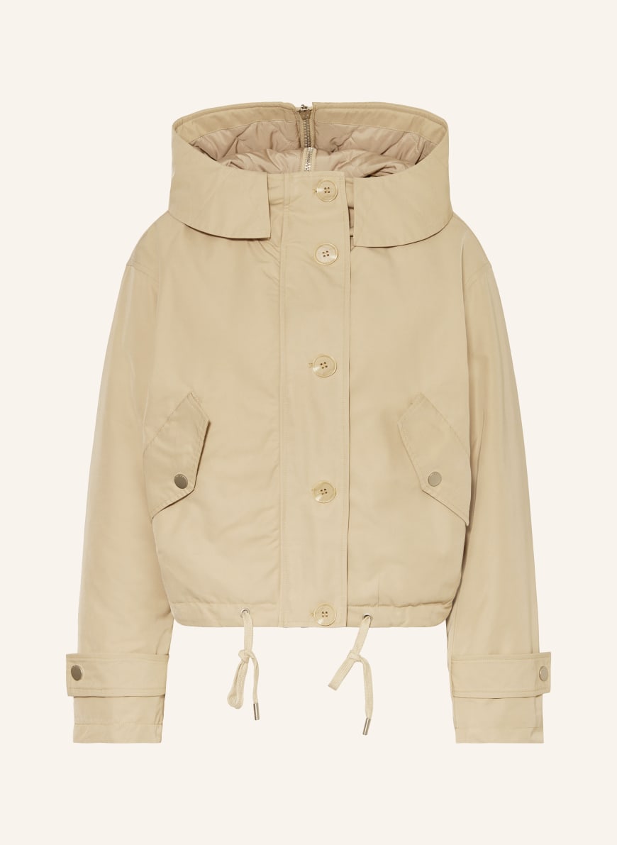 GUESS Cropped-Parka NORA: BEIGE