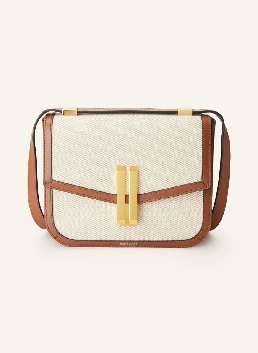 DeMellier Shoulder bag VANCOUVER in brown ecru