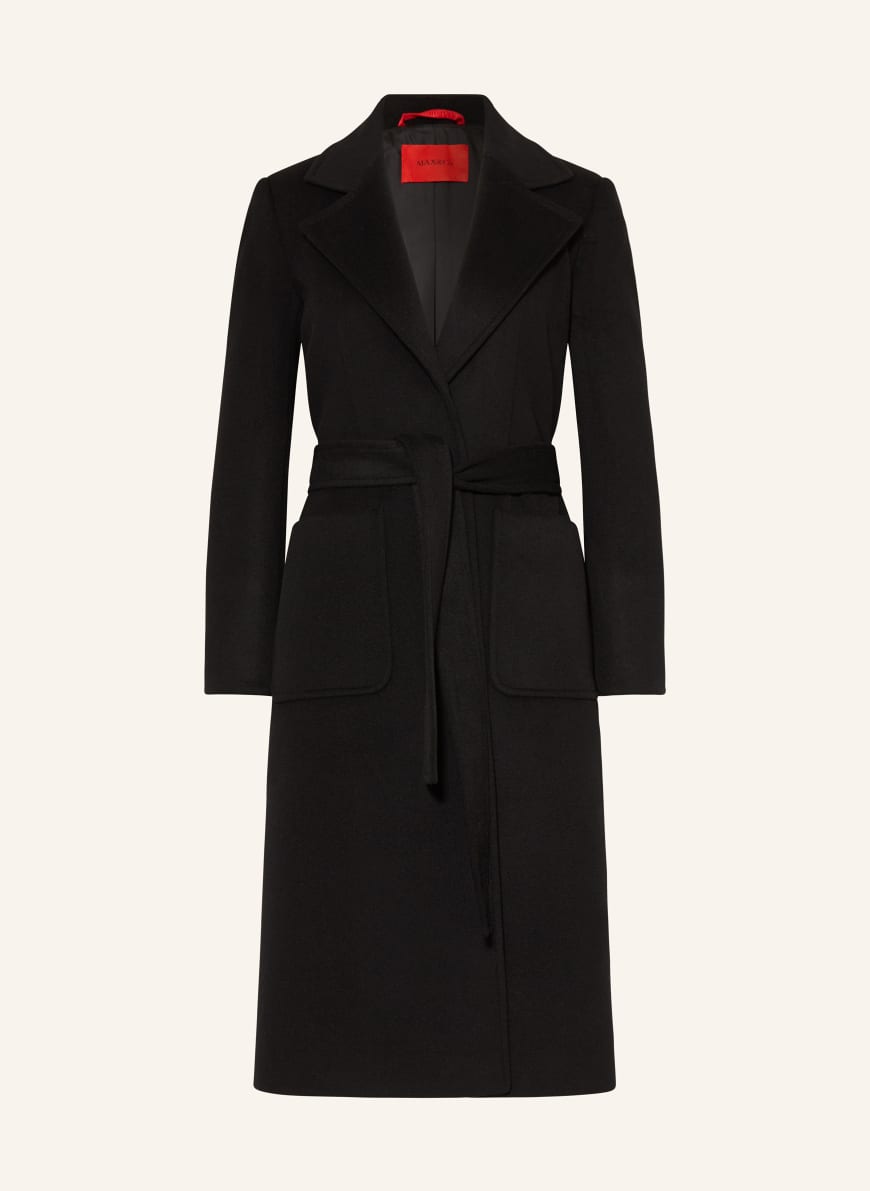 MAX Co. Wool coat RUNAWAY in black