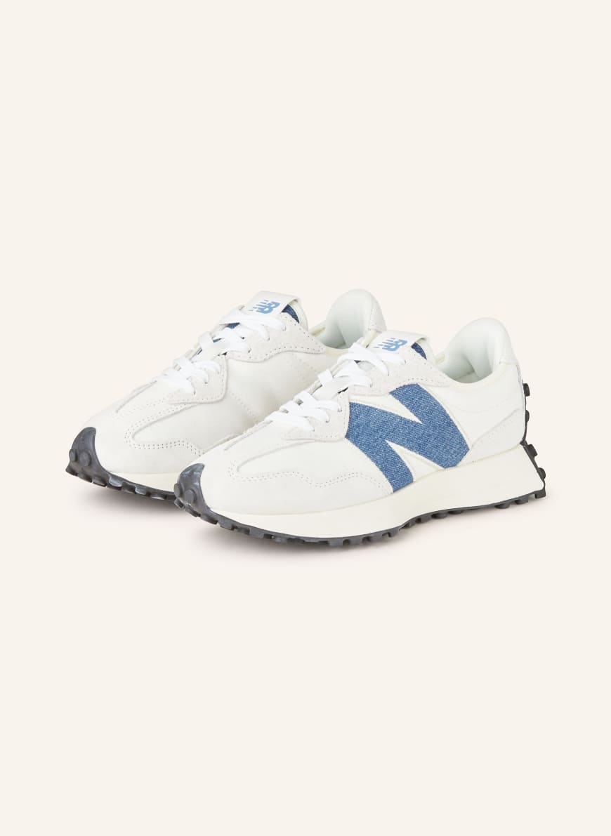 new balance Sneakers 327 in cream/ blue