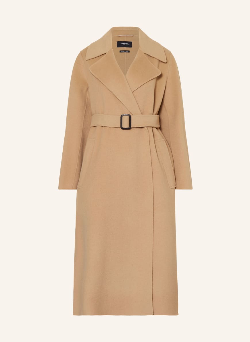コート MAX MARA 24FW Beige Manu Wool Coat MANU 065 BEIGE WEEKEND MAX MARA MANU - LONG WOOL ROBE COAT