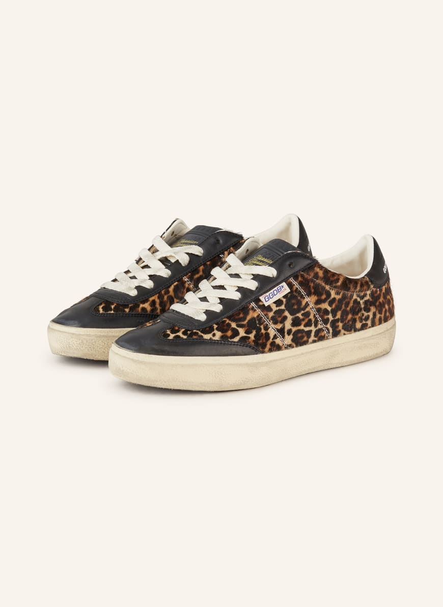 GOLDEN GOOSE Sneakers SOUL-STAR in black/ brown