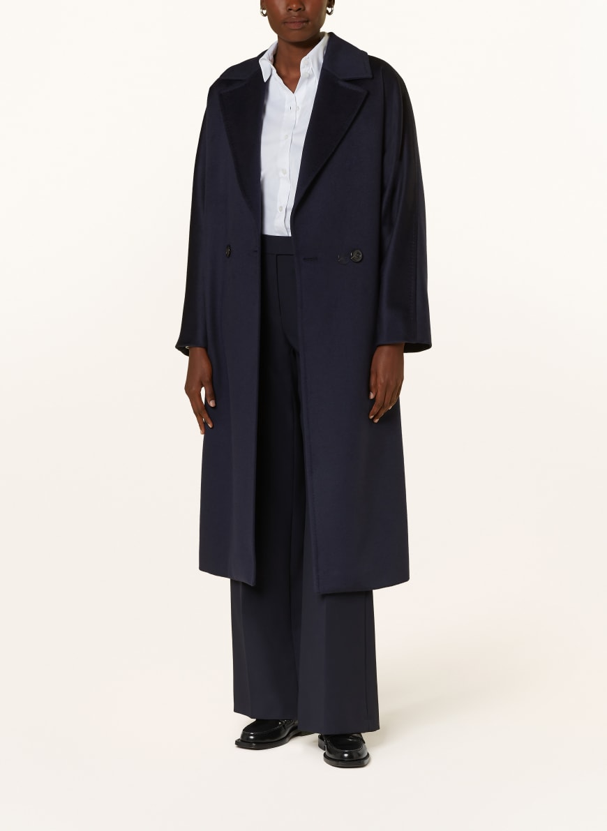 Max Mara STUDIO Wool coat ERICE in dark blue