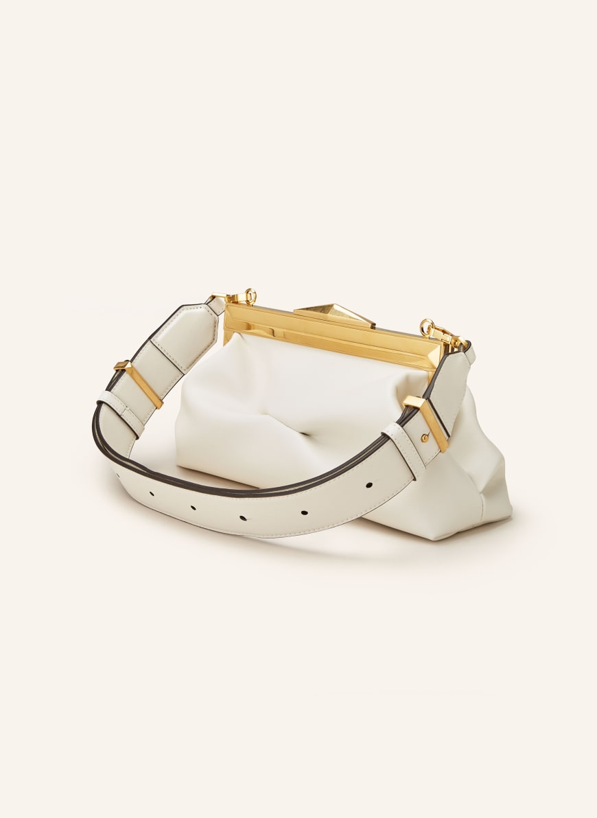 JIMMY CHOO Clutch DIAMOND in creme gold