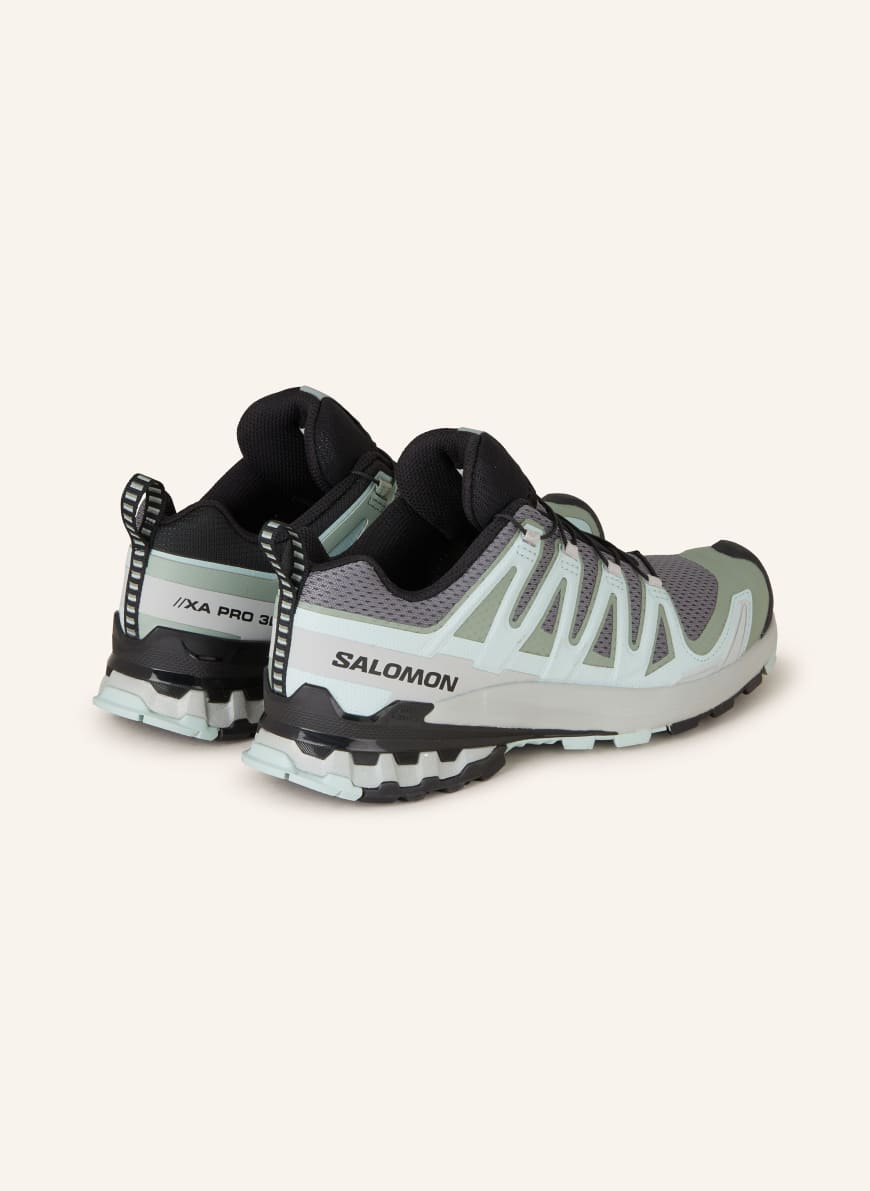 SALOMON Trail running shoes XA PRO 3D V9 in light green gray black
