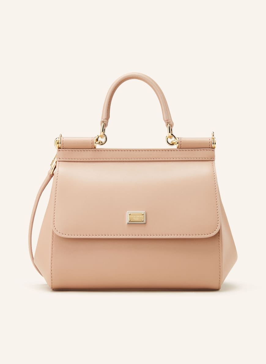 DOLCE & GABBANA Handtasche SICILY MEDIUM: BEIGE