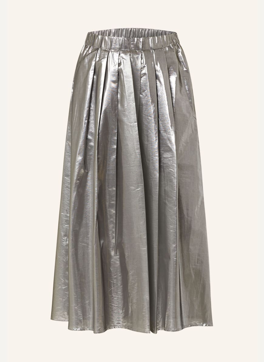 Whistles silver pleated skirt top