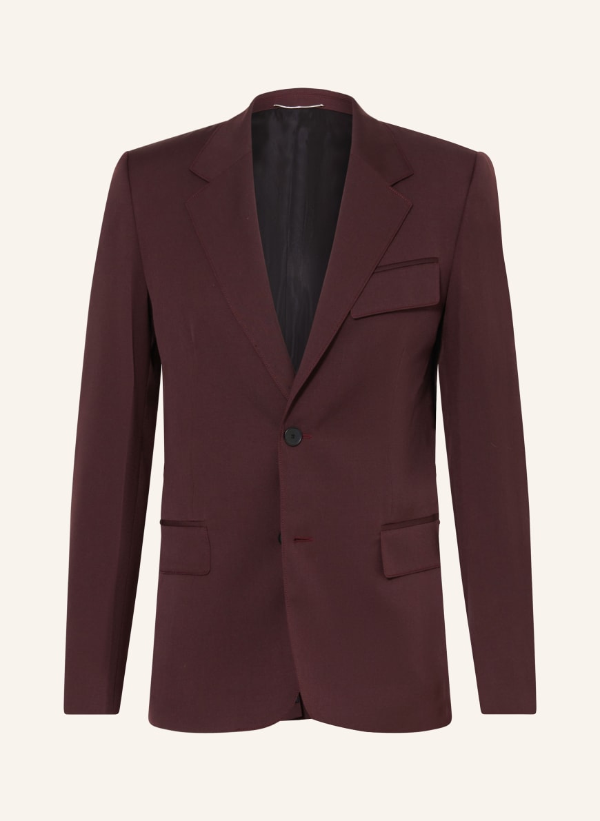 LANVIN Suit jacket regular fit in dark red