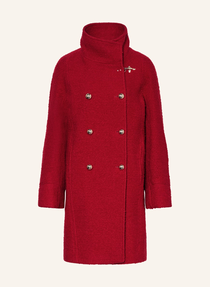 Bouclé Jacket Comma Mantel Boucle Schwarz Wool Mantel Boucle