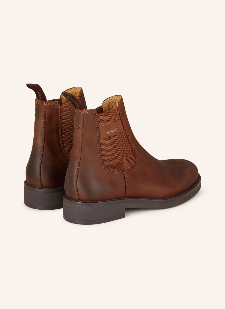 GANT Chelsea boots PREPDALE in brown
