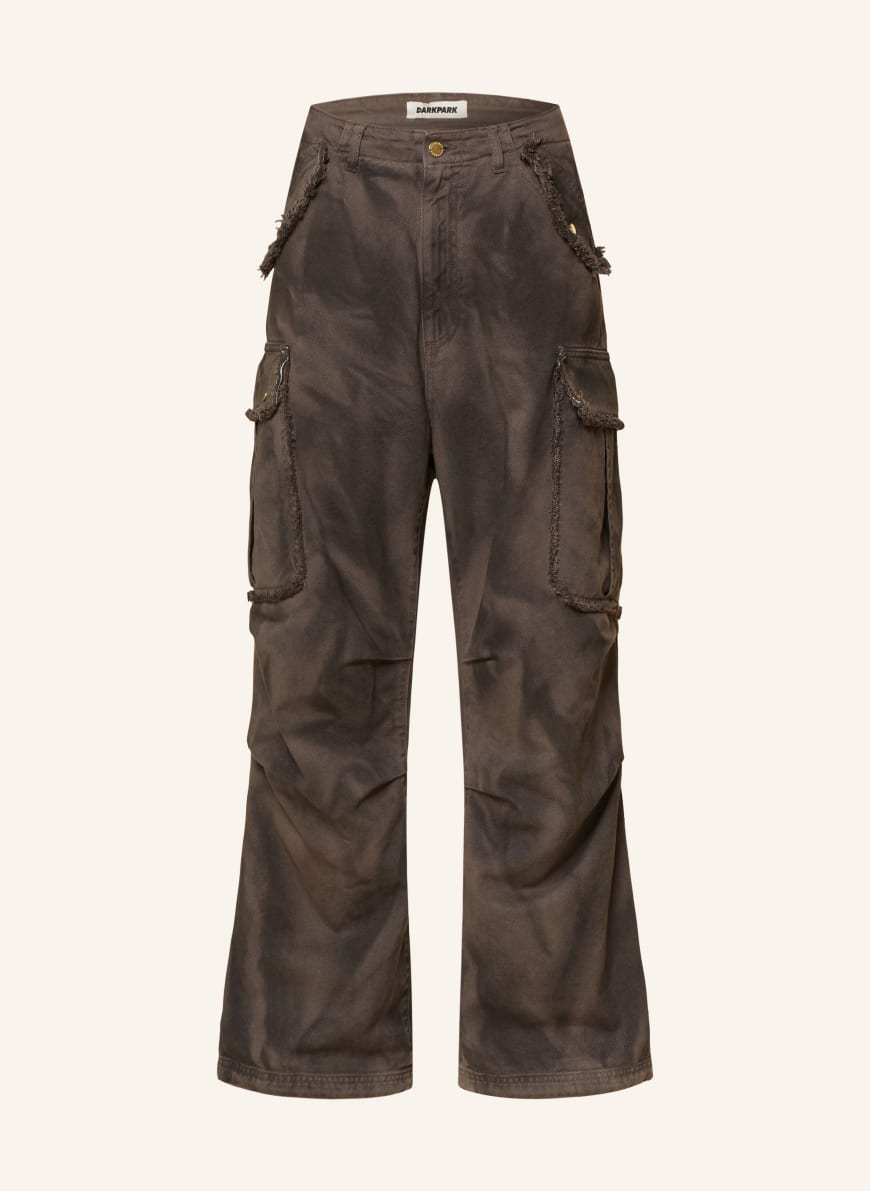ボトムスその他 DARKPARK Vivi black washed cargo jeans Mad For You Cargo Jeans - Acid Wash Black | Fashion Nova