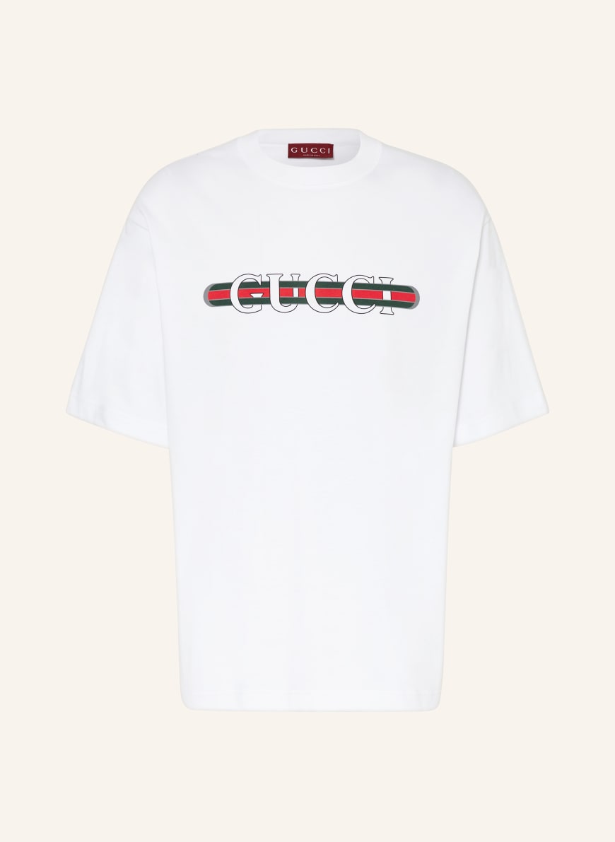 GUCCI Tシャツ S GUCCI T-shirt kolor biały