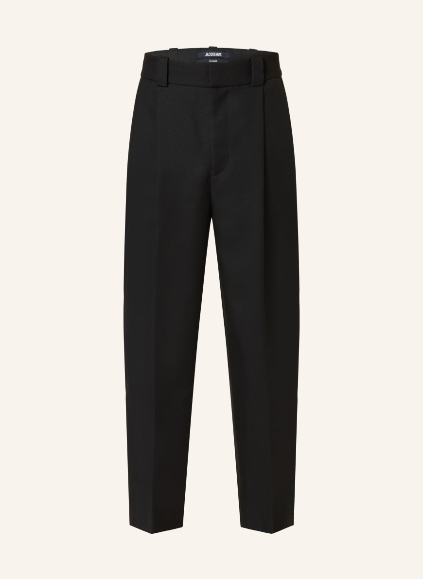 JACQUEMUS Pants LE PANTALON MARZIO regular fit in black
