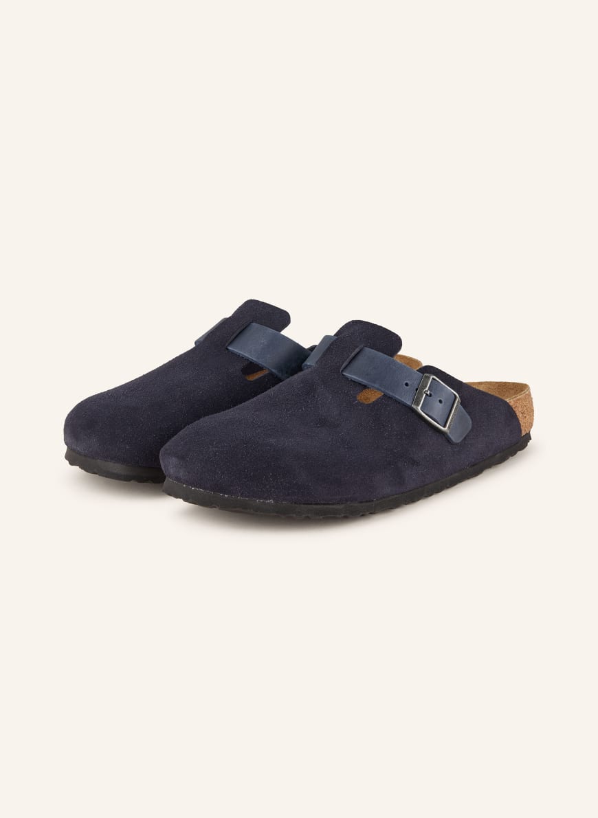BIRKENSTOCK Pantoletten BOSTON in dunkelblau