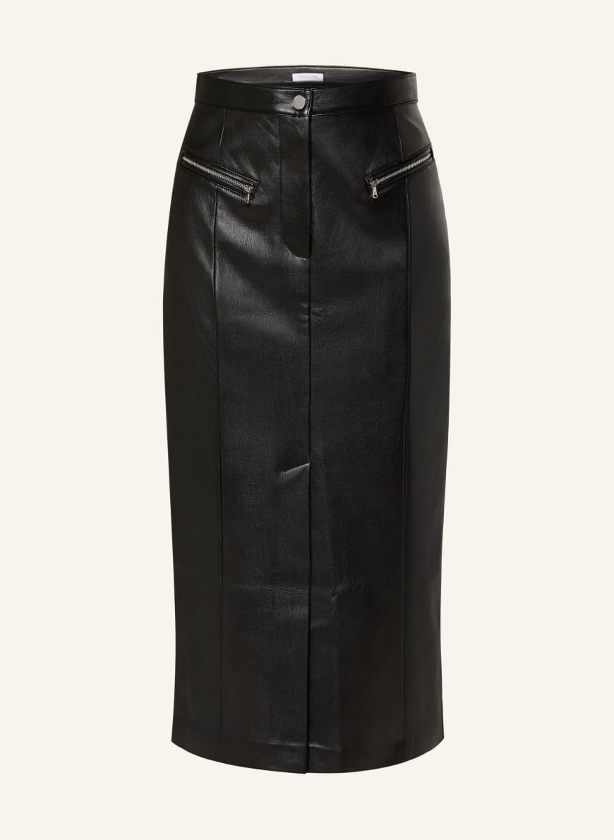 PATRIZIA PEPE Skirt in leather look in black PATRIZIA PEPE Skirt in leather look in black