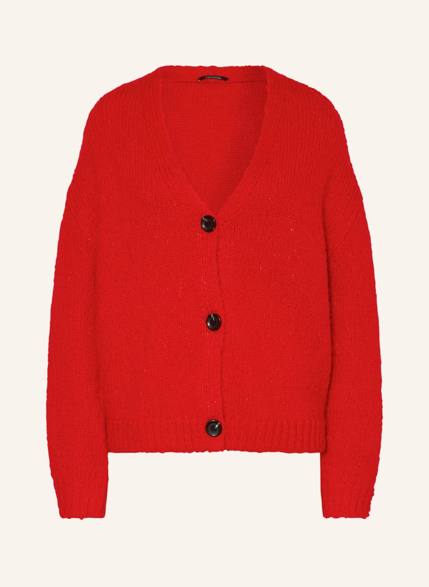 comma Strickjacke in rot