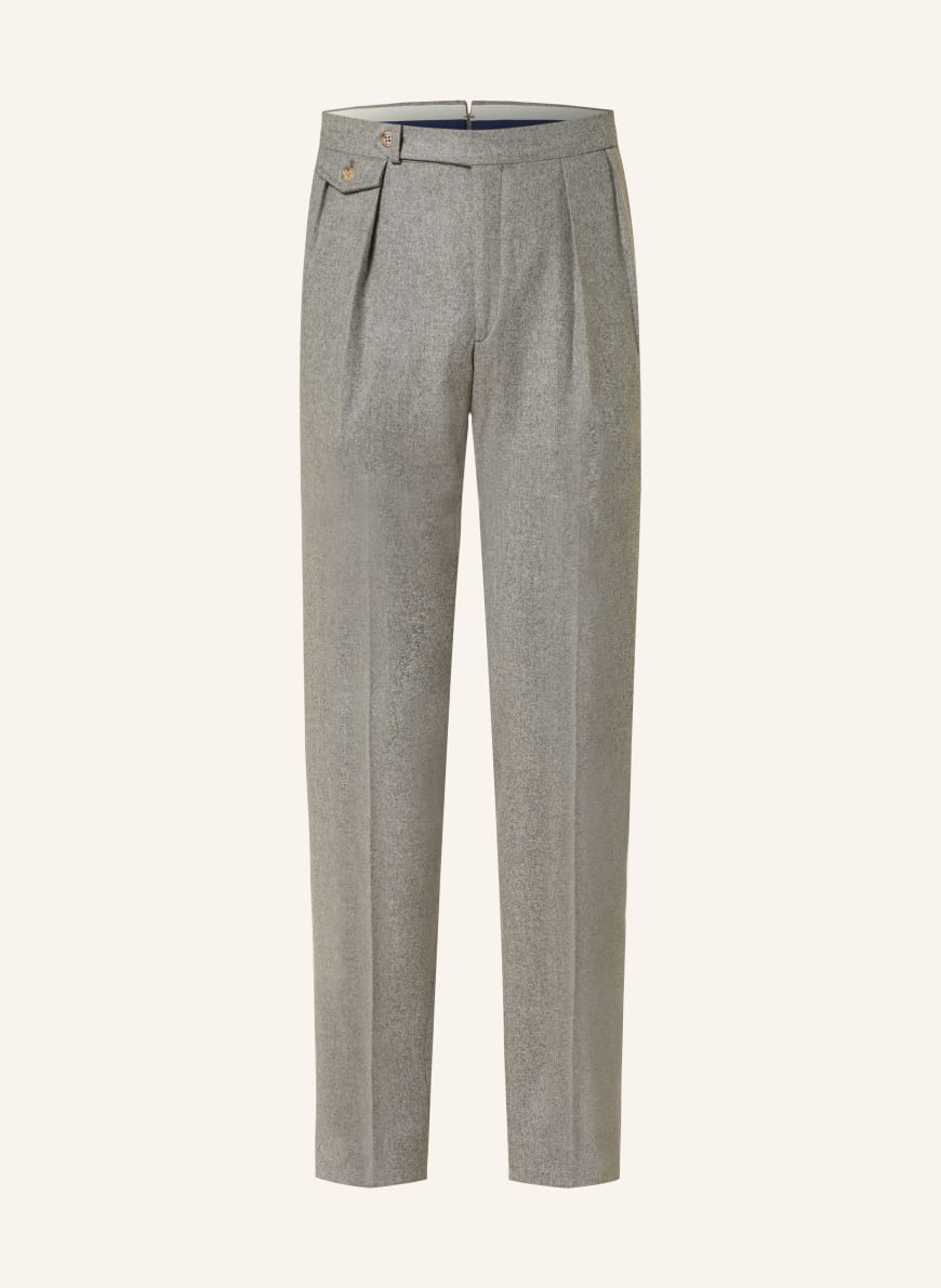 パンツ Polo Ralph Lauren Gray Flannel Trousers Polo Ralph Lauren - Slim-Fit Tapered Wool-Flannel Trousers