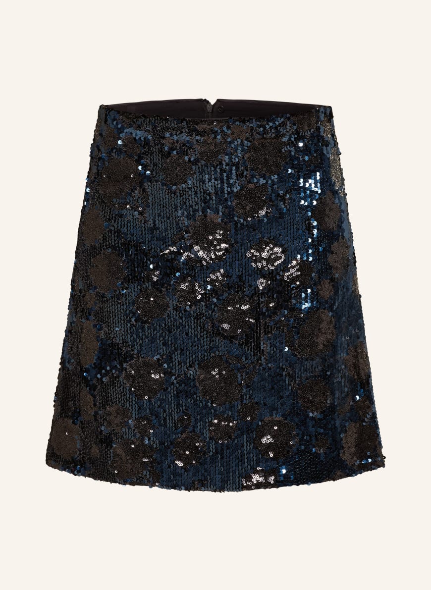 DOROTHEE SCHUMACHER Rock SHIMMERING ATTRACTION mit Pailletten: DUNKELBLAU