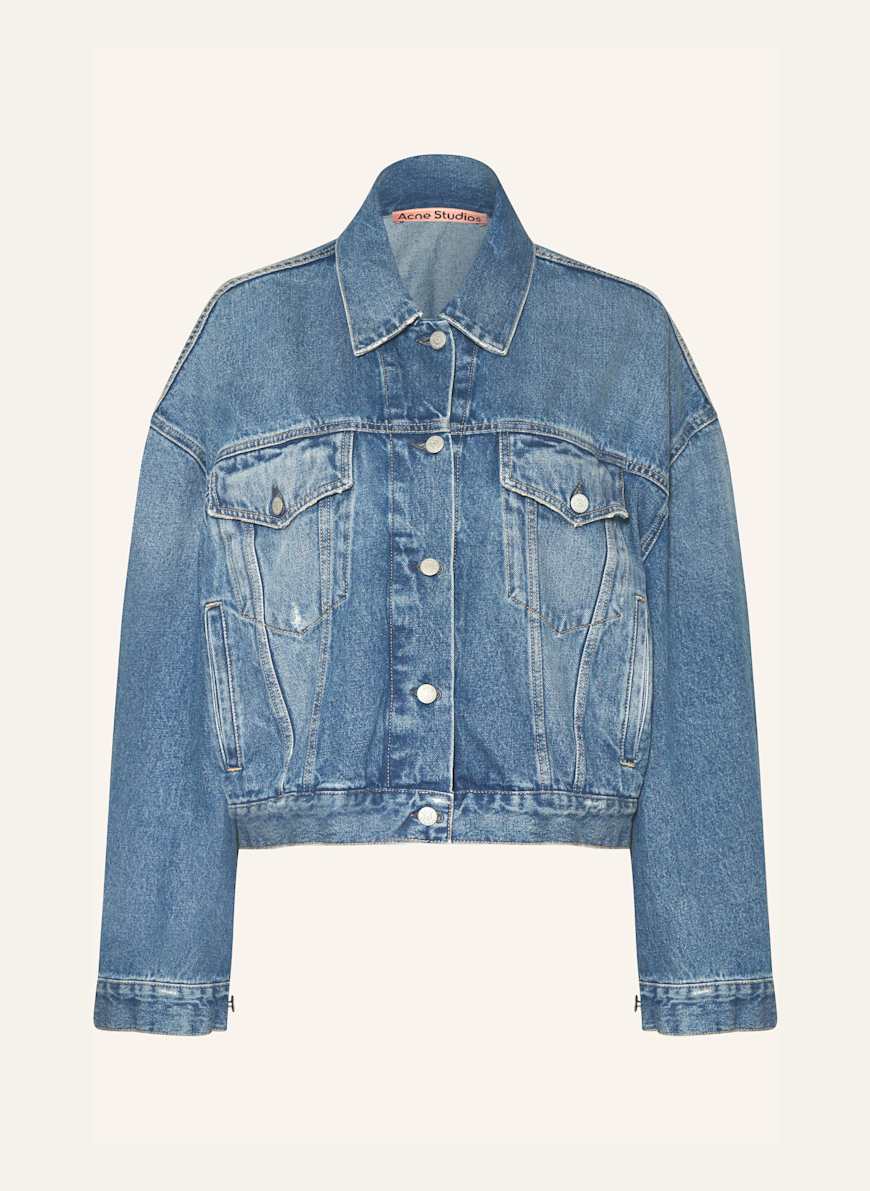 Acne Studios Oversized denim jacket in blue